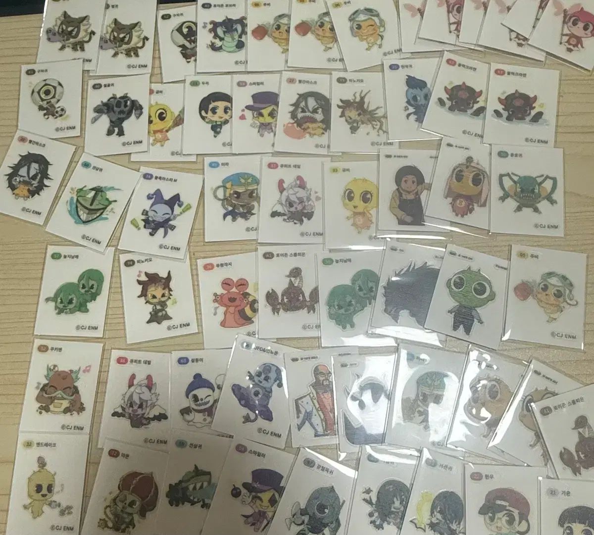 ミステリアスアパートメント ティブティブシール