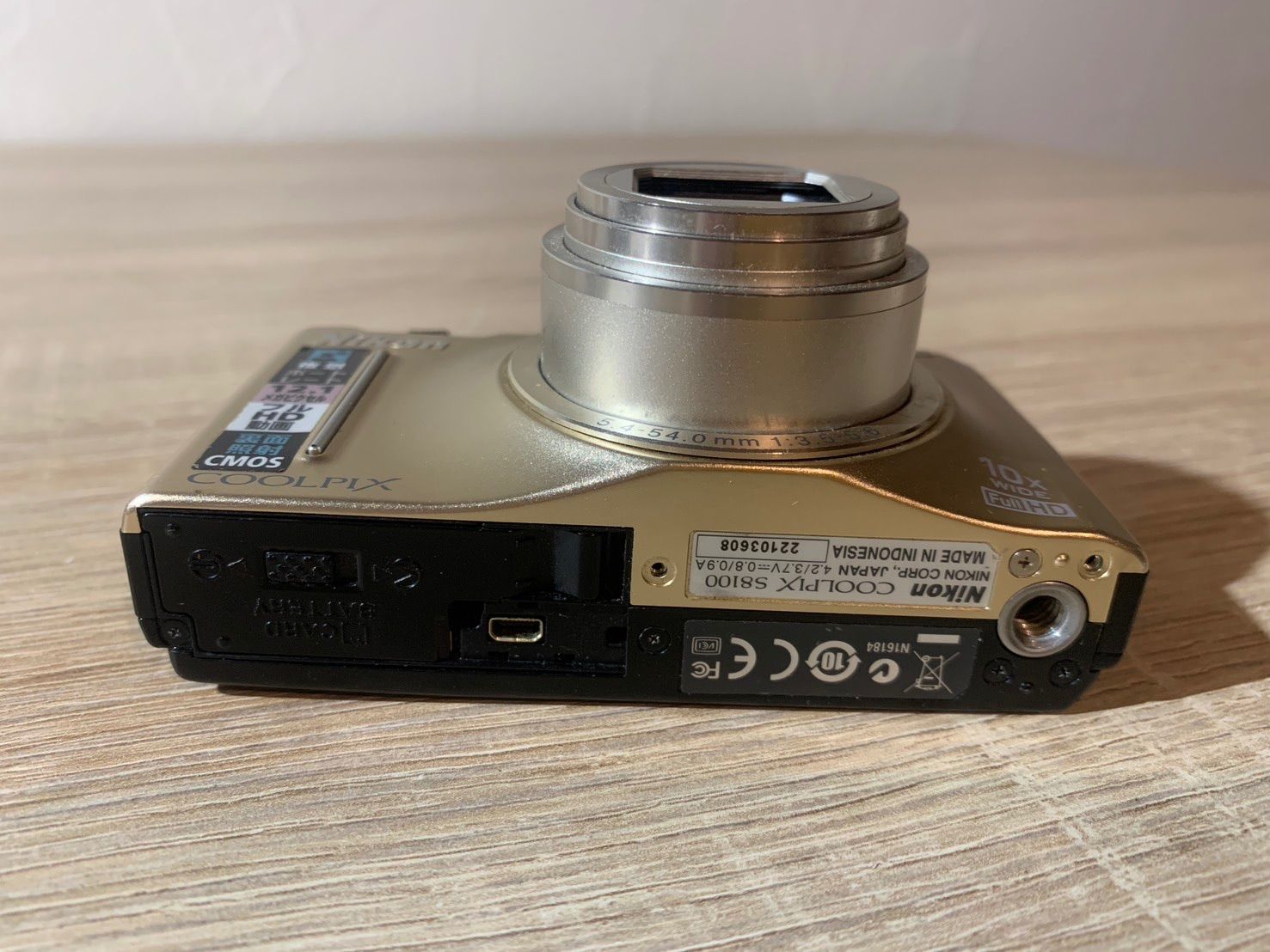 6920 Nikon COOLPIX S8100 ゴールド デジカメ - メルカリ