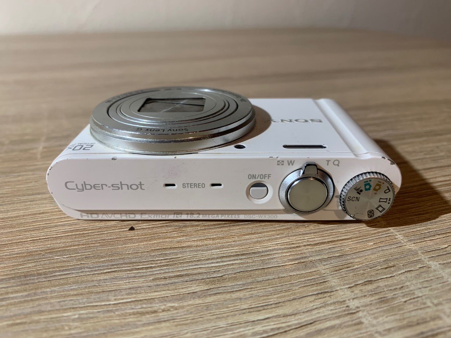 6921 Sony ソニー Cyber-shot DSC-WX300 ホワイト デジカメ - メルカリ