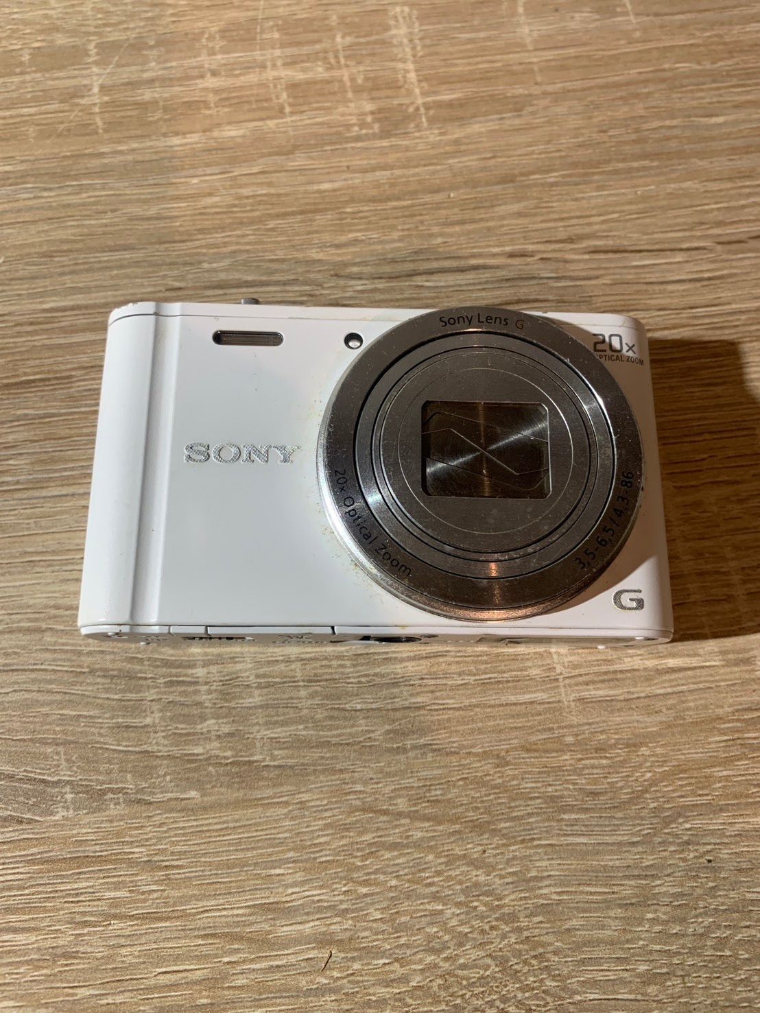 6921 Sony ソニー Cyber-shot DSC-WX300 ホワイト デジカメ - メルカリ
