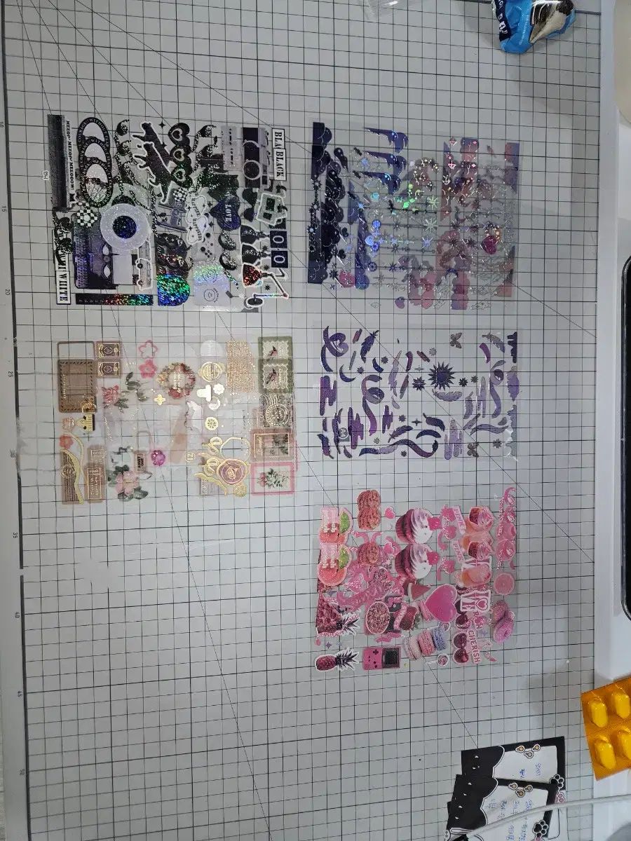 ダイアリーデコ ステッカー まとめ 出品 後ろに写真 たくさん あります