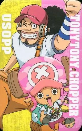 中古】バッジ・ピンズ ウソップ＆チョッパー 「劇場版 ワンピース