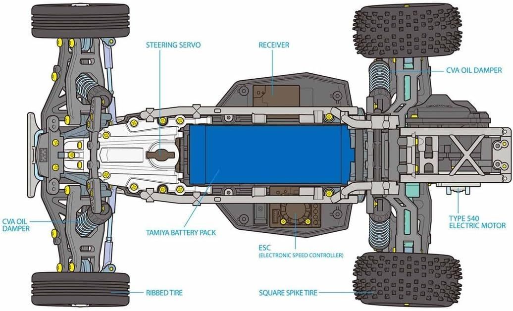 TAMIYA 1/10RC ファイター ネクスジェン ( DT-04シャーシ)
