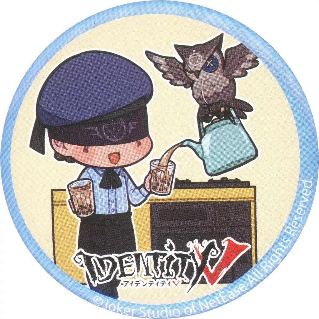 【中古】バッジ・ピンズ 占い師(イライ・クラーク) 「Identity V 第五人格×セブンイレブン 第五スイーツ屋缶バッジ」