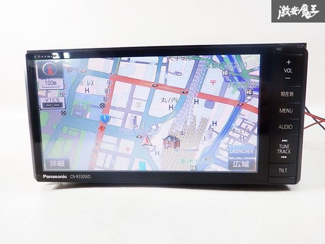 【地図2014年】パナソニック メモリー ナビ CN-R330WD★動作品 保証付 動作OK】 Panasonic パナソニック メモリーナビ CN-R330WD 地図