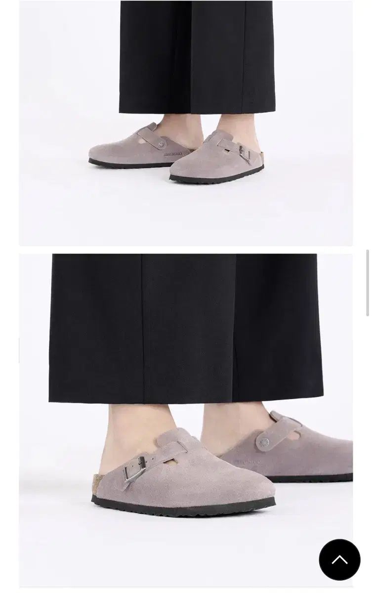 ビルケンシュトック ボストン ファー パープル