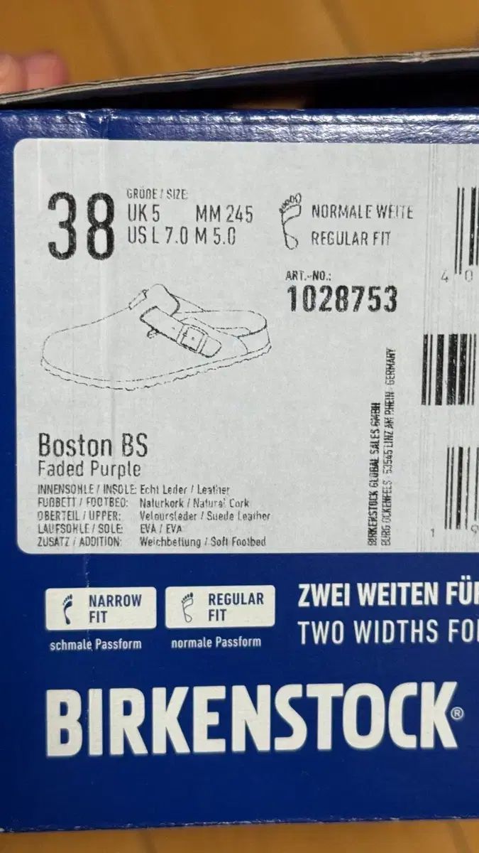  ビルケンシュトック ボストン ファー パープル サンダル サンダル ミュール
