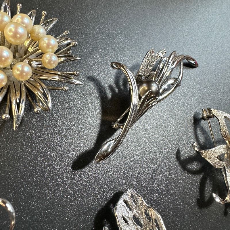 vintage】シルバー製 ブローチ 9点 まとめ売り GT-R6 - メルカリ