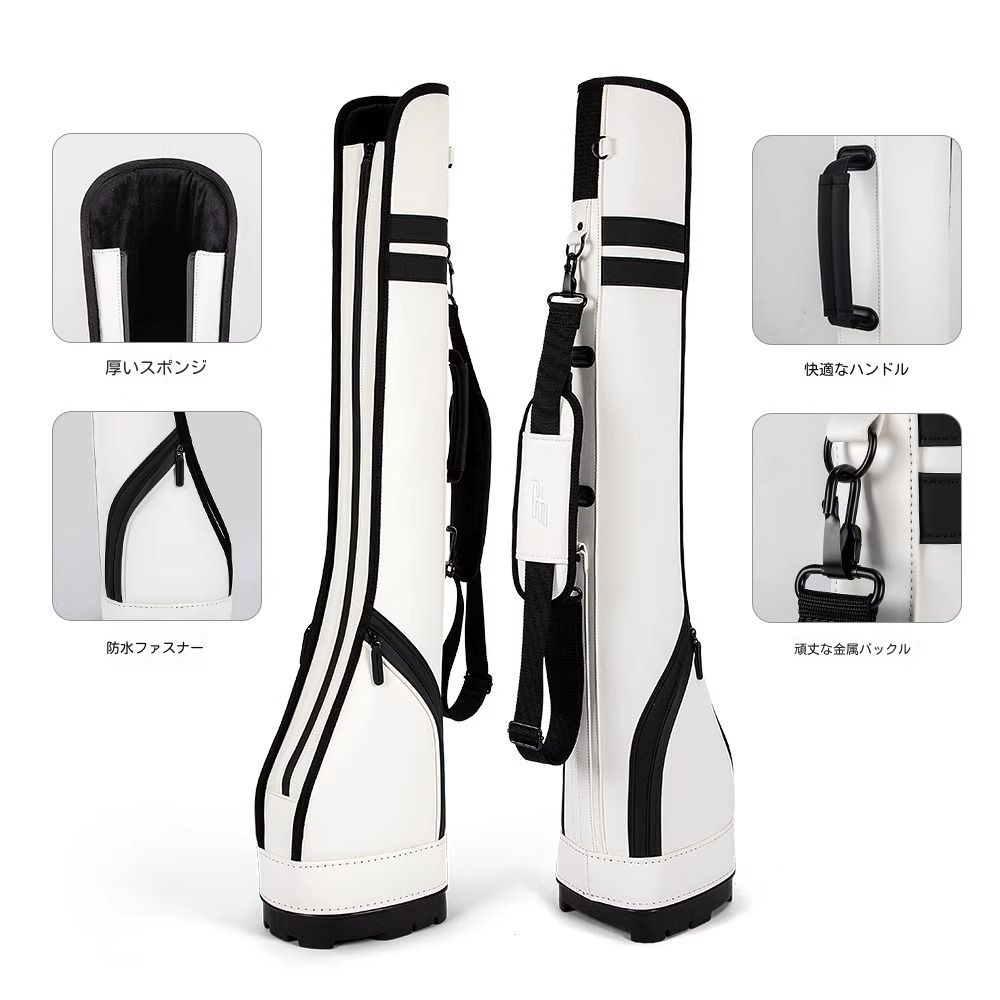 PLAYEAGLEライトラグジュアリースタイル ゴルフギャンバッグ