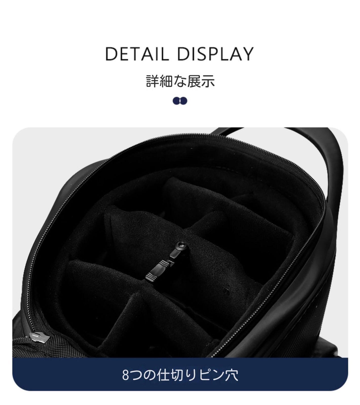 ゴルフバッグ男女兼用伸縮キャディバッグ四輪フラットプッシュ航空預け入れ用カスタムロック付き 251011gefqb09