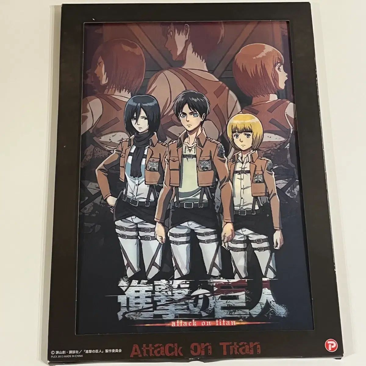 進撃の巨人 額縁 リヴァイ エルヴィン ハンジ エレン ミカサ アルミン