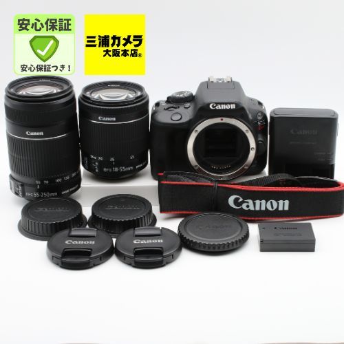 【ほぼ新品】【付属品多数】Canon EOS Kiss X7 ダブルズームキット ほぼ新品】CANON EOS Kiss X7 ダブルズームキット - メルカリ