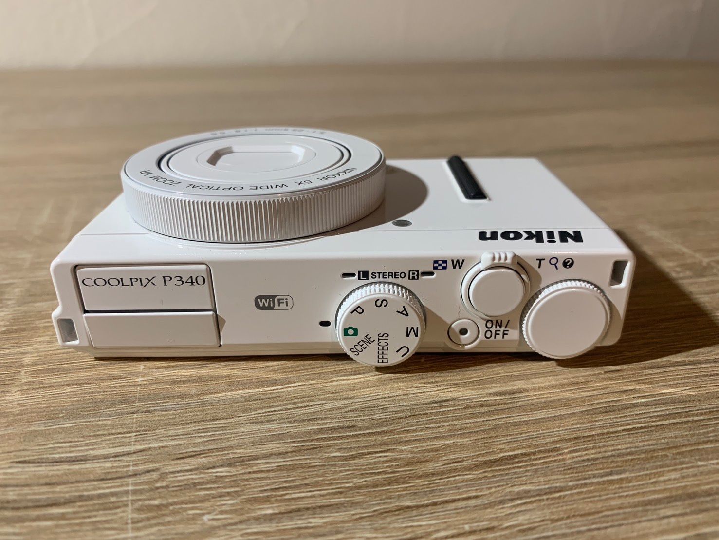 6937 Nikon COOLPIX P340 ホワイト デジカメ 美品 - メルカリ