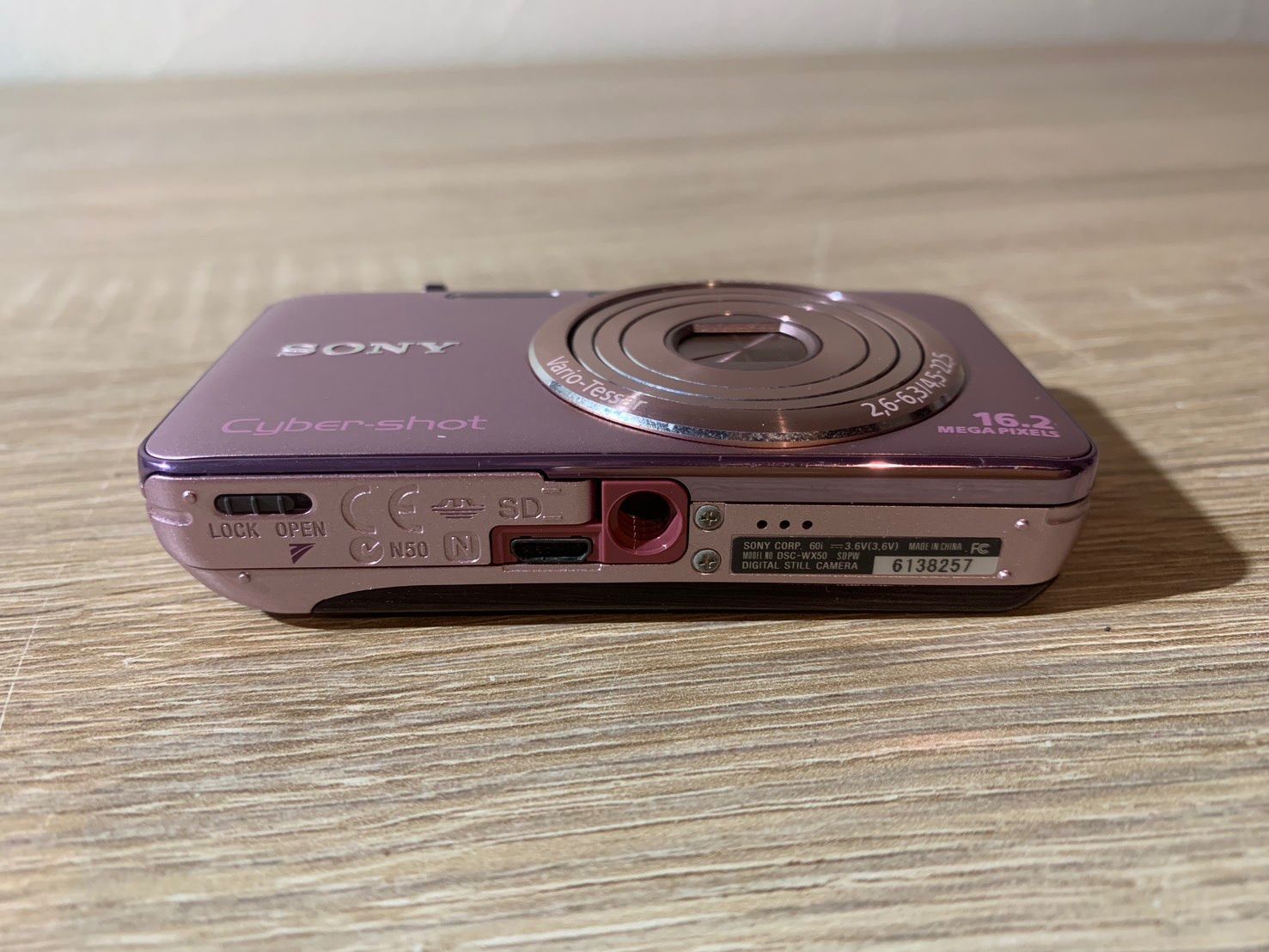 6939 Sony Cyber-Shot DSC-WX50 ピンク デジカメ 美品 SONY Cyber-shot
