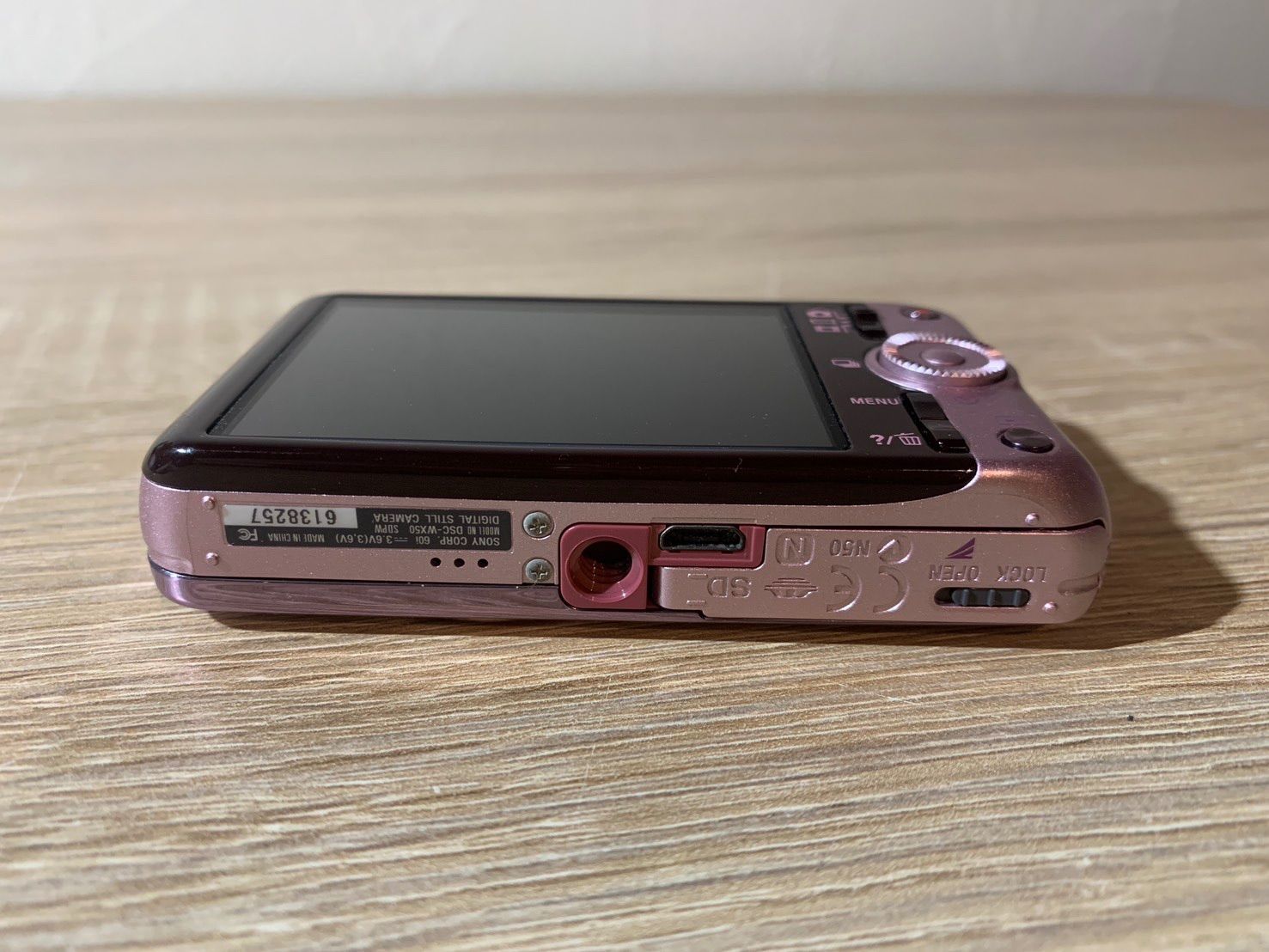 6939 Sony Cyber-Shot DSC-WX50 ピンク デジカメ 美品 SONY Cyber-shot