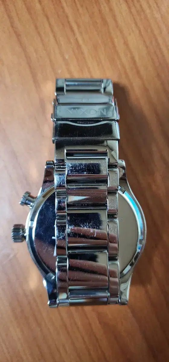  ニクソン NIXON 51 10 High Pol 金属ベルト 時計