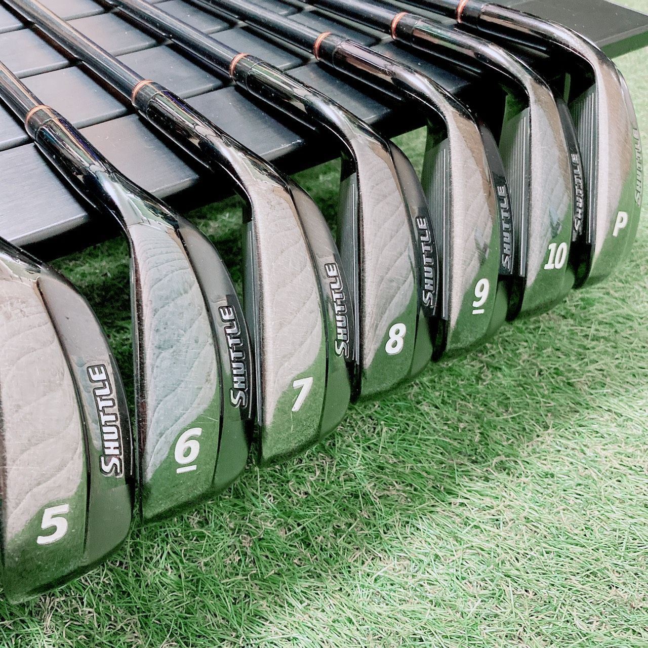 ぶっ飛び系 maruman SHUTTLE i3000X アイアンセット7本 5-10P 純正