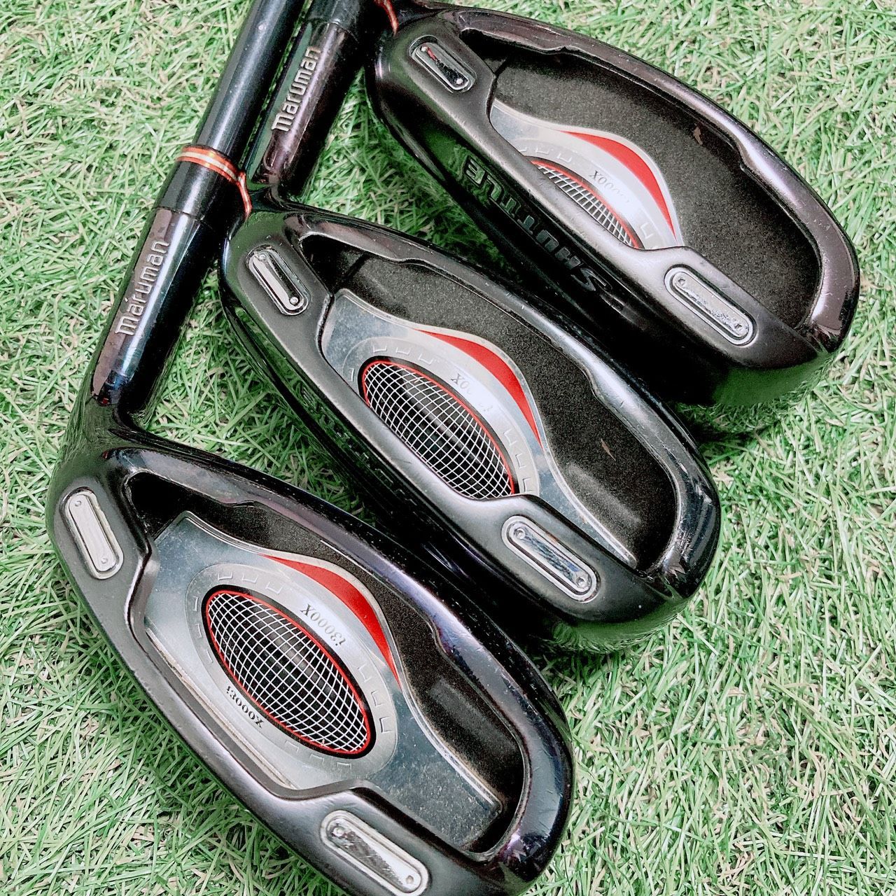 ぶっ飛び系 maruman SHUTTLE i3000X アイアンセット7本 5-10P 純正