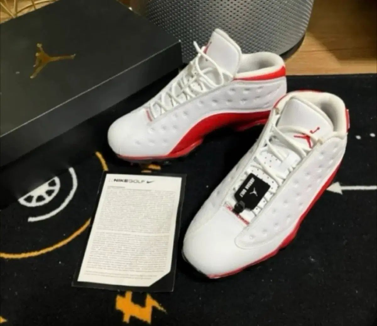 NIKE ナイキ エア ジョーダン 13 ゴルフシューズ 紅白