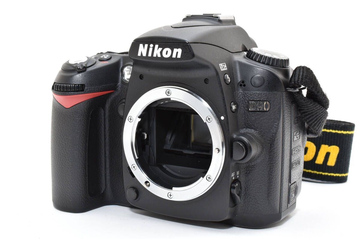 【ジャンク】✨外観極美品✨ニコン D90 ボディ❤️ショット数6,832回！ ☆極上品☆ニコン Nikon D90 ボディ ショット数5,362 回☆ W1175＃3873