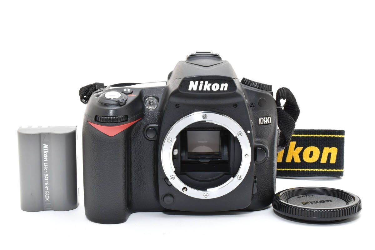 ☆極上品☆ニコン Nikon D90 ボディ ショット数5,362 回☆ W1175＃3873