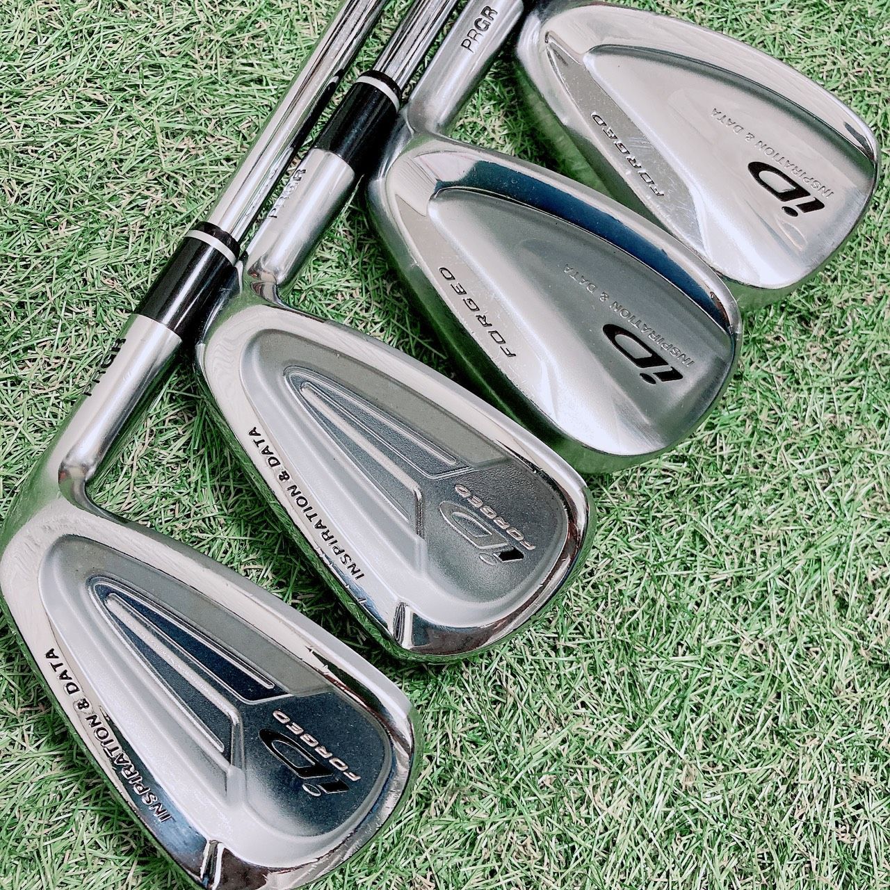 PRGR プロギア iD FORGED アイアンセット8本 5-S スチールシャフト フレックスS キャビティ