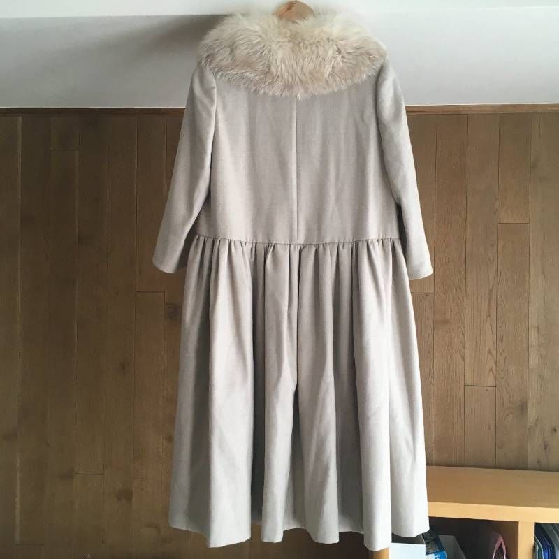 極美品 FOXEY フォクシー ファー付き ロング コート42 38794 - メルカリ