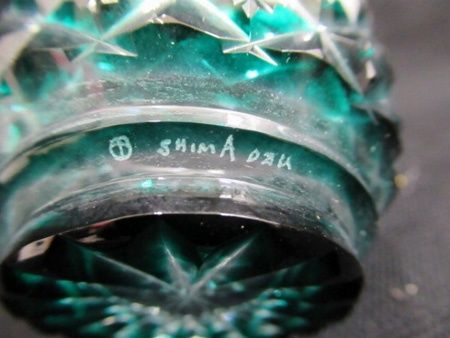 復元 島津 薩摩切子 SHIMADZU 尚古集成館監修 薩摩ガラス工芸作 猪口