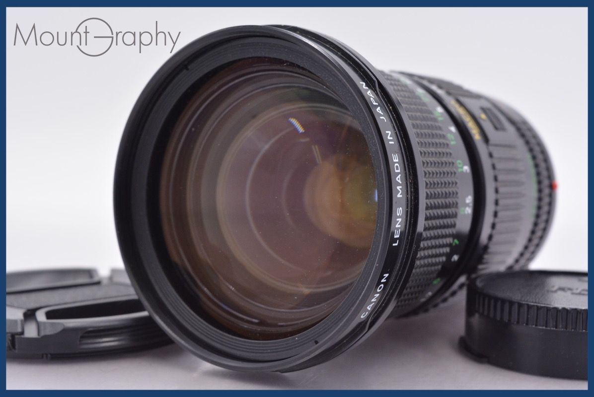 キヤノン Canon NEW FD 35-105mm F3.5 前後キャップ&レンズフィルター