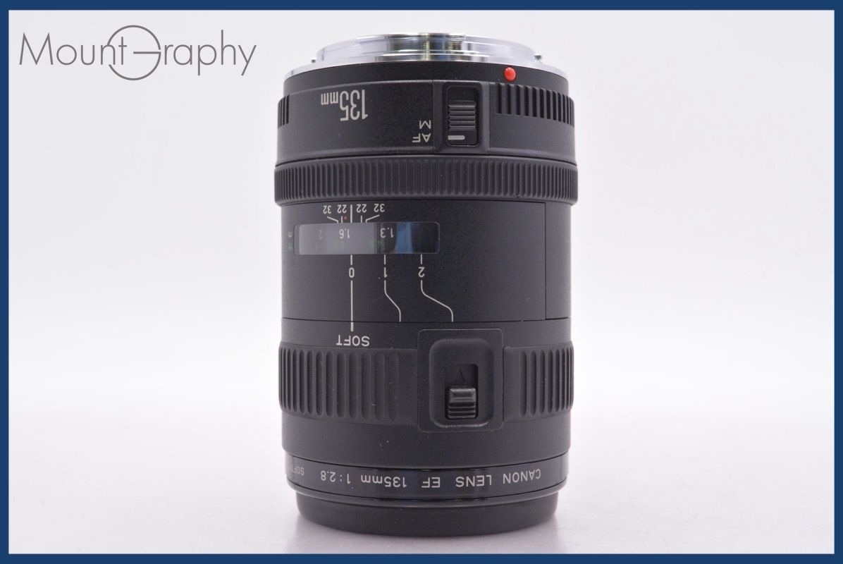 キヤノン Canon EF 135 mm F 2 8 前後キャップ レンズフィルター付 同梱無料 am 2025