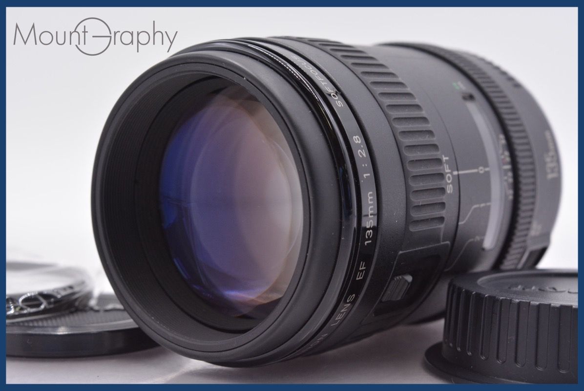 キヤノン Canon EF 135 mm F 2 8 前後キャップ レンズフィルター付 同梱無料 am 2025