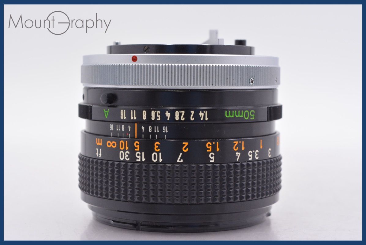 キヤノン Canon FD 50 mm F 1 4 S C 前後キャップ レンズフィルター付 同梱無料 am 2026