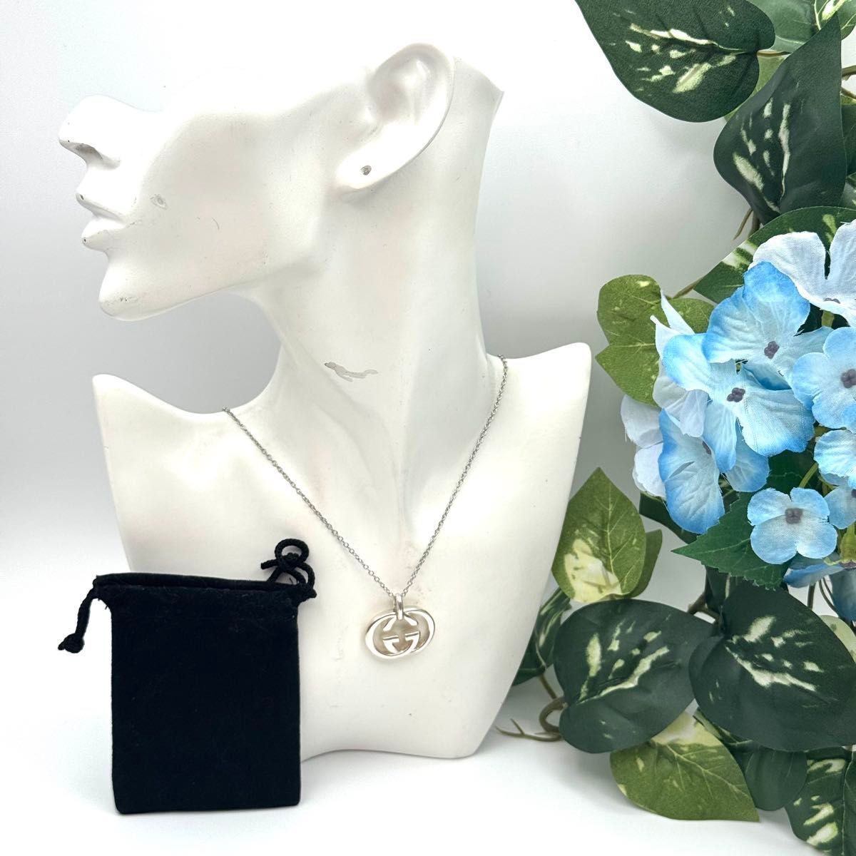 GUCCI インターロッキングg 50cm ネックレス［0979b20] - メルカリ