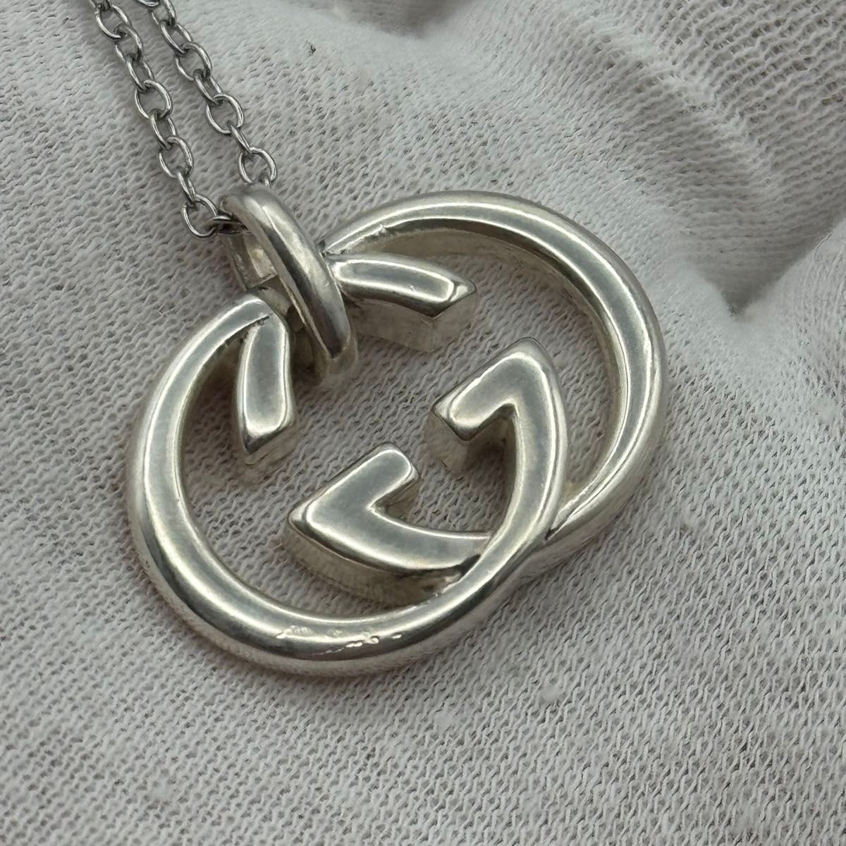 GUCCI インターロッキングg 50cm ネックレス［0979b20] - メルカリ