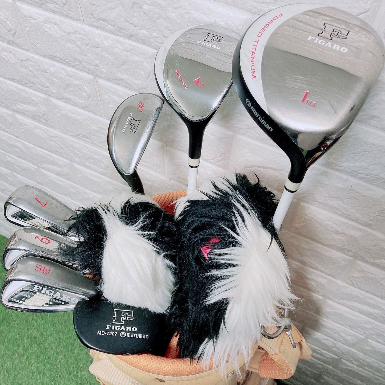 レディース ゴルフクラブセット maruman FIGARO ハーフセット 7本