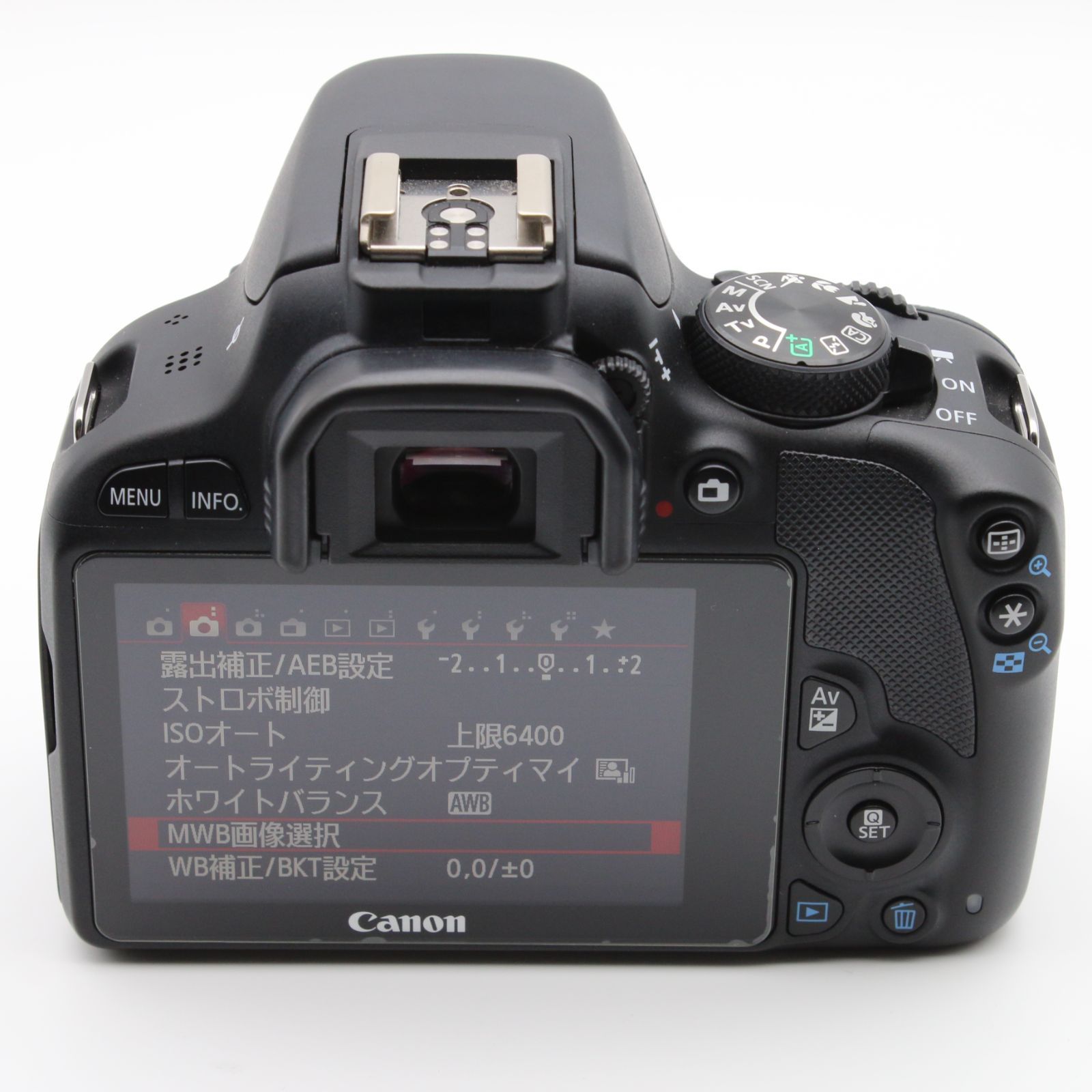 極上品◆Canon EOS Kiss X7 ボディ◆シャッター回数3182回のみ 極上品】CANON EOS Kiss X7 ボディ ショット数12,124回 - メルカリ