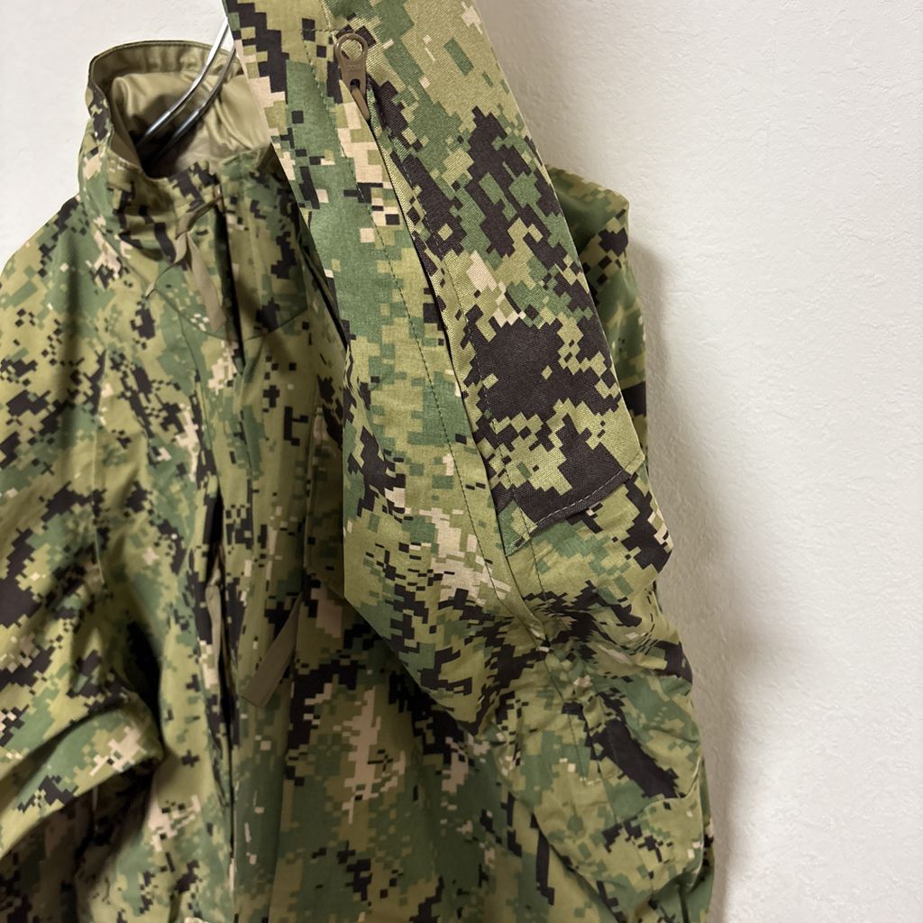 US NAVY】 17年納入 米軍 実物 ECWCS GEN1 デジタルカモ ゴアテックス