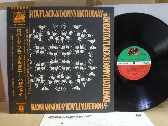 日本 LP Donny Hathaway ー 1972 年 早い
