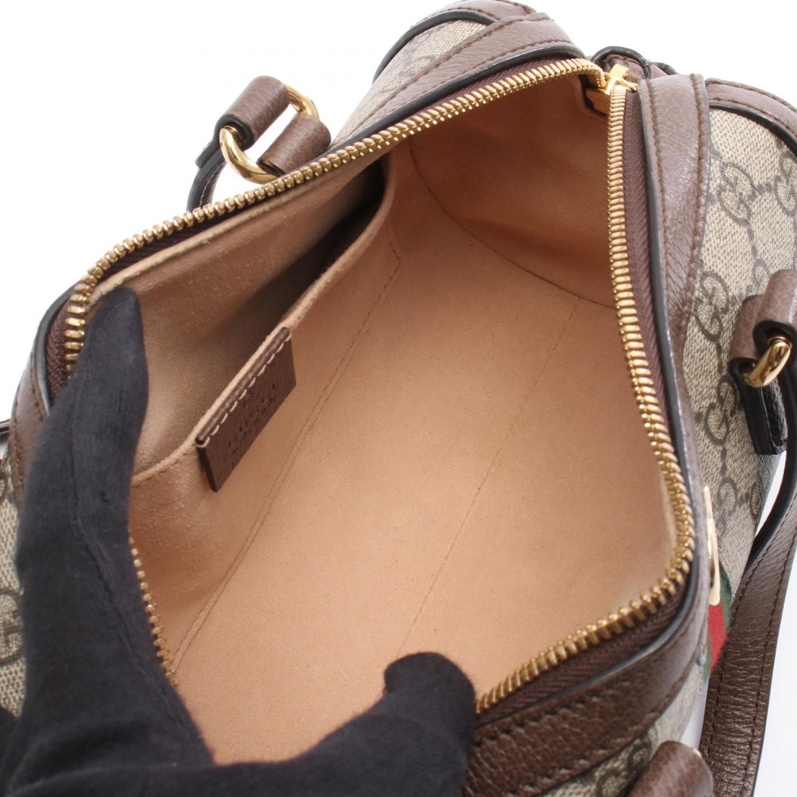 グッチ GUCCI ハンドバッグ オフィディア 602577 ベージュ/ブラウン