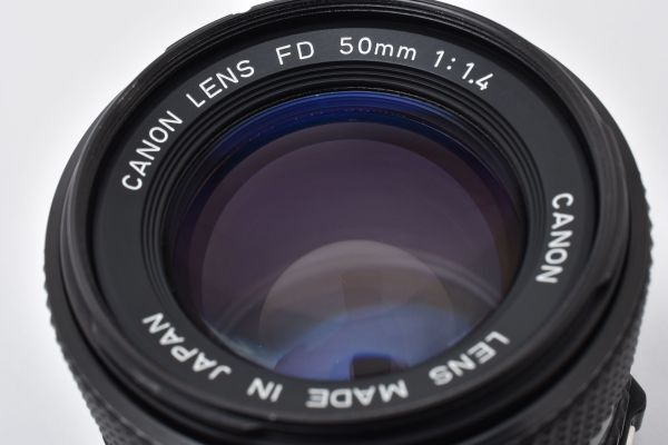 ★良品★キヤノン CANON New FD 50mm F1.4 ★ ＃4900