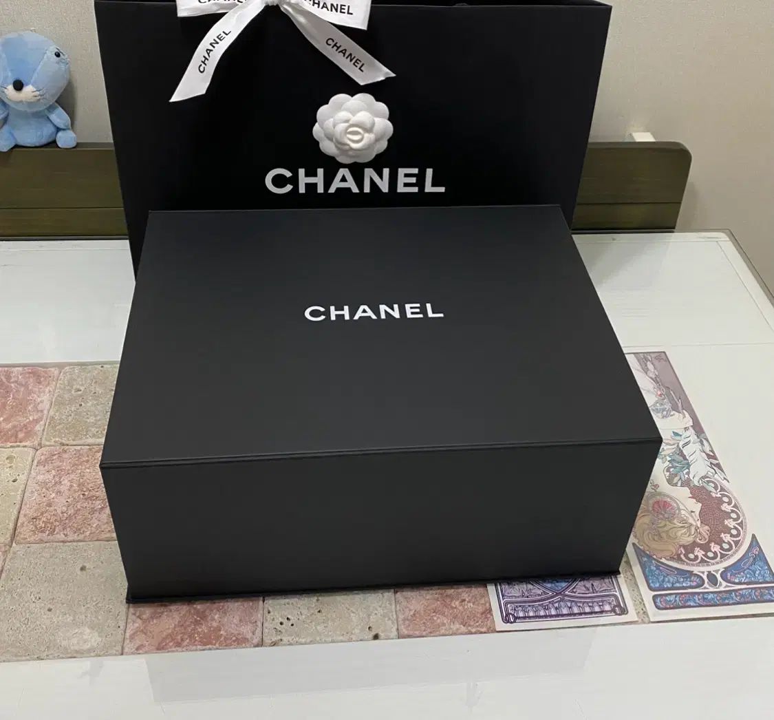 シャネル マグネットボックス 37 5 x 28 15 インボイス袋 お買い物バッグ