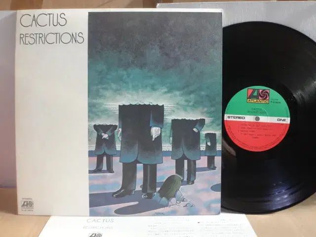 日本 LP Cactus ー Restrictions 1971 年 早い