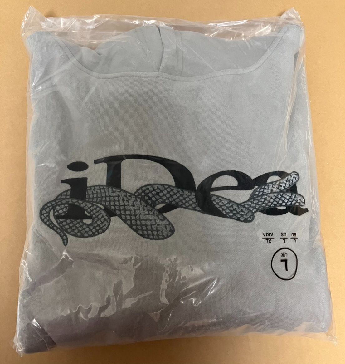 Lサイズ IDEASWAM OUROBOROS HOODIE Grey - メルカリ