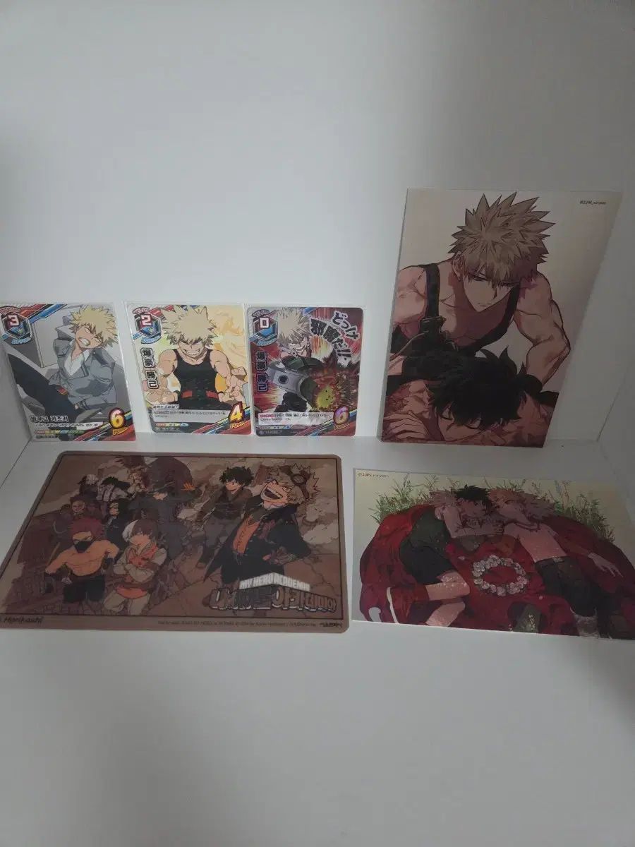 僕のヒーローアカデミア 爆豪 勝己 レア TCGカード 特典 非公式グッズ はがき まとめ