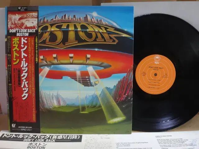 日本 LP Boston ー Dont Look Back 1978 年 早い