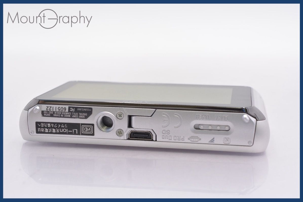 ☆極上美品☆ ソニー SONY Cyber-shot DSC-T99 4x バッテリー付属 ☆完