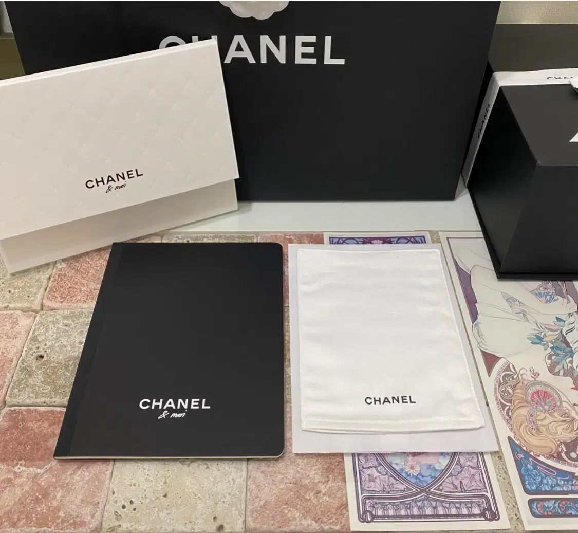 シャネル マグネットボックス バインダー リフィル BOOKLET セッチョンチョン リボン カメリア お買い物バッグ