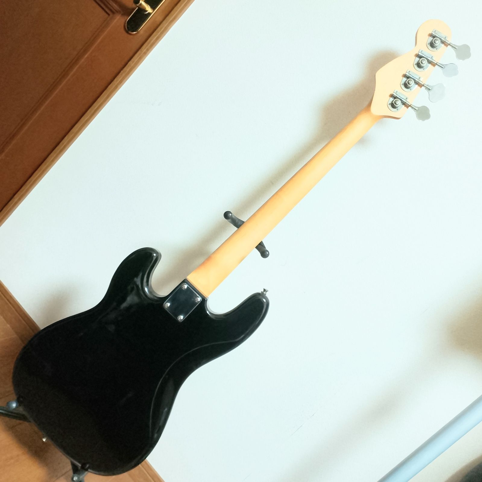 SELDER　PRECISION TIPE　エレキベース　ブラック 美品 初心者向けエレキベース Selder ジャズベース ブラック Amazon