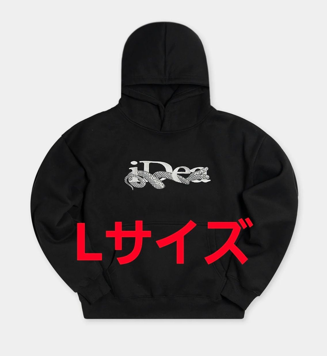 Lサイズ IDEASWAM OUROBOROS HOODIE Black - メルカリ