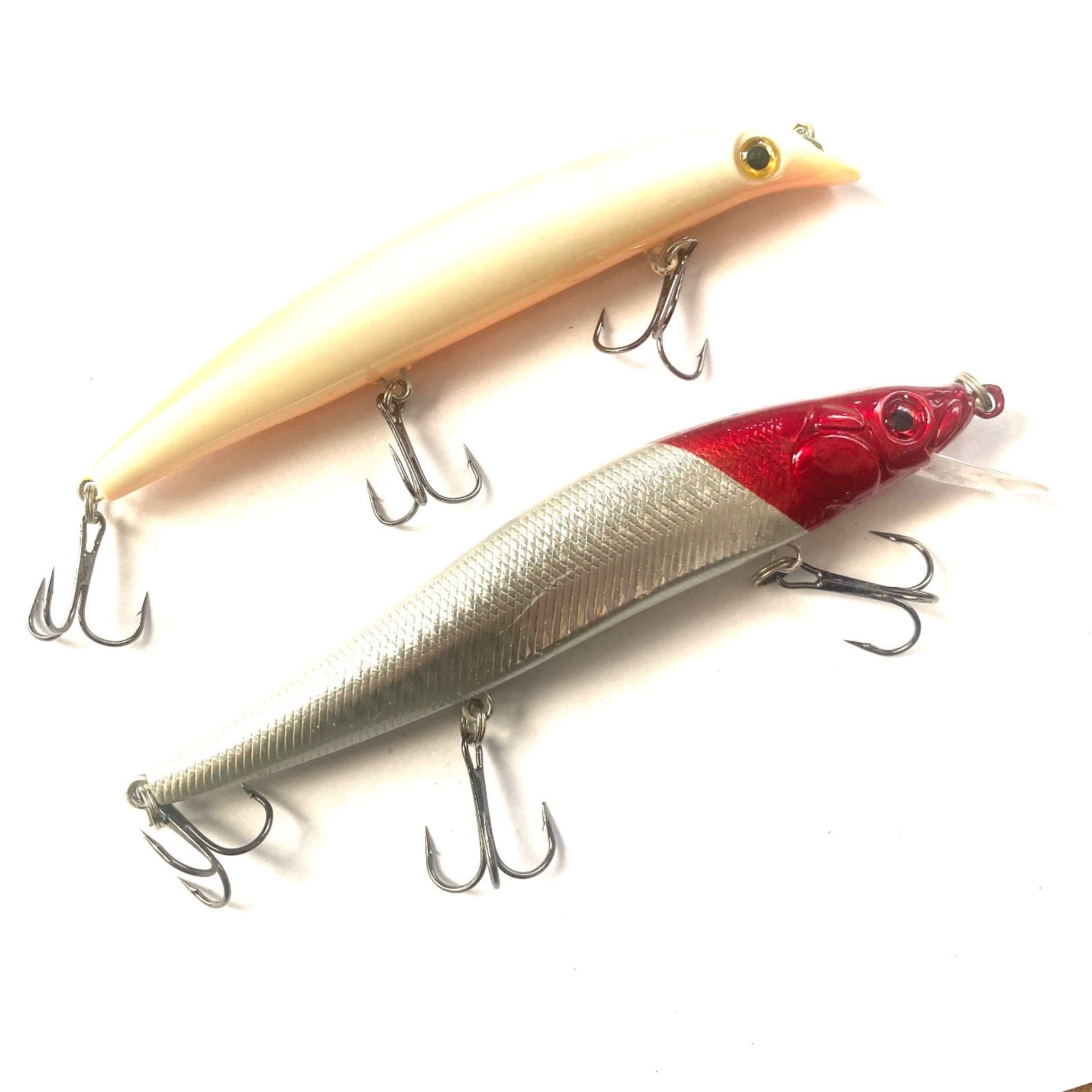 120mm リップレスミノー & 130mm シーバス ミノー セット シーバス
